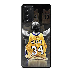 SHAQUILLE O'NEAL LA LAKERS NBA Samsung Galaxy Note 20 Case Cover SHAQUILLE O'NEAL LA LAKERS NBA Samsung Galaxy Note 20 Case Cover