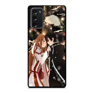 SWORD ART ONLINE KIRITO AND ASUNA Samsung Galaxy Note 20 Case Cover