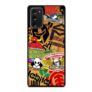 TOY MACHINE STICKER SKATEBOARD Samsung Galaxy Note 20 Case Cover TOY MACHINE STICKER SKATEBOARD Samsung Galaxy Note 20 Case Cover