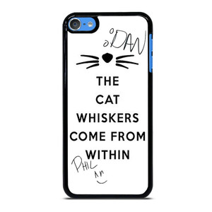 DAN AND PHIL THE WHISKERS 2 iPod Touch 7 Case Cover