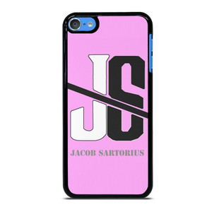 JACOB SARTORIUS PINK LOGO iPod Touch 7 Case Cover JACOB SARTORIUS PINK LOGO iPod Touch 7 Case Cover