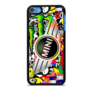 MINI COOPER STICKER BOMB iPod Touch 7 Case Cover MINI COOPER STICKER BOMB iPod Touch 7 Case Cover