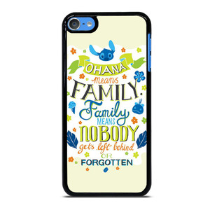OHANA MEANS FAMILY iPod Touch 7 Case Cover OHANA MEANS FAMILY iPod Touch 7 Case Cover