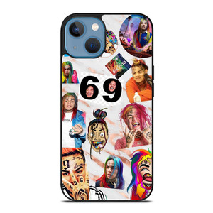 6IX9INE RAPPER COLLAGE iPhone 13 Case Cover