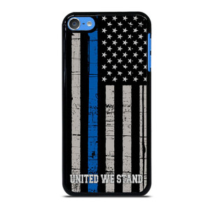 THIN BLUE LINE WE STAND iPod Touch 7 Case Cover THIN BLUE LINE WE STAND iPod Touch 7 Case Cover