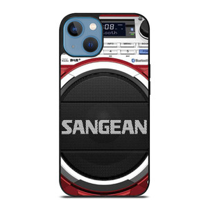 SANGEAN RED RADIO SPEAKER iPhone 13 Case Cover