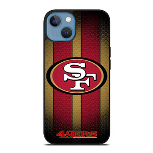 SAN FRANCISCO 49ERS STRIPE iPhone 13 Case Cover SAN FRANCISCO 49ERS STRIPE iPhone 13 Case Cover