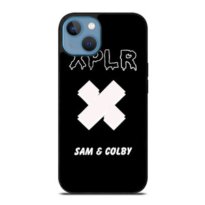 SAM AND COLBY XPLR X LOGO iPhone 13 Case Cover SAM AND COLBY XPLR X LOGO iPhone 13 Case Cover