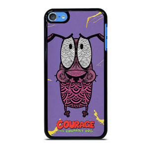 COURAGE THE COWARDLY DOG FEAR iPod Touch 7 Case Cover COURAGE THE COWARDLY DOG FEAR iPod Touch 7 Case Cover