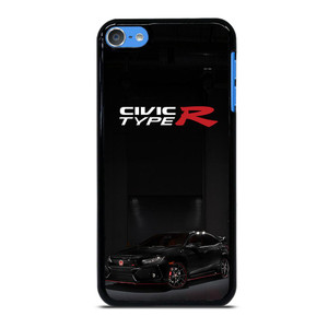 HONDA CIVIC BLACK CAR iPod Touch 7 Case Cover