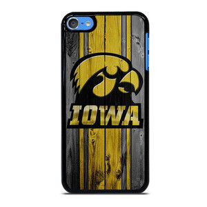 IOWA HAWKEYES WOODEN iPod Touch 7 Case Cover IOWA HAWKEYES WOODEN iPod Touch 7 Case Cover