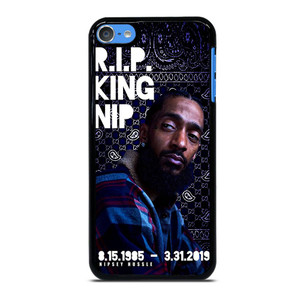 NIPSEY HUSSLE KING NIP iPod Touch 7 Case Cover NIPSEY HUSSLE KING NIP iPod Touch 7 Case Cover