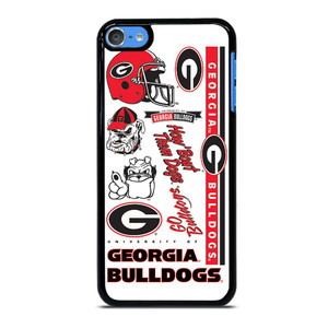 UGA GEORGIA BULLDOGS COLLAGE iPod Touch 7 Case Cover