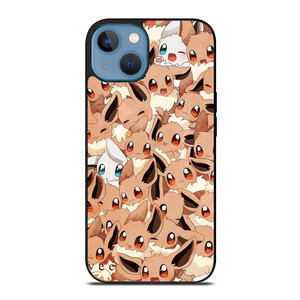 POKEMON EEVEE BABY COLLAGE iPhone 13 Case Cover