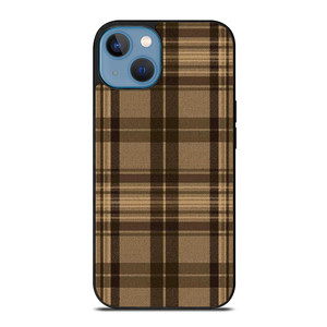 PLAID BROWN 1 iPhone 13 Case Cover PLAID BROWN 1 iPhone 13 Case Cover