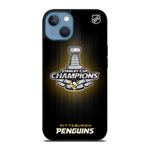PITTSBURGH PENGUINS STANLEY CHAMPIONS iPhone 13 Case Cover