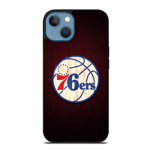 PHILADELPHIA 76ERS WOODEN LOGO iPhone 13 Case Cover PHILADELPHIA 76ERS WOODEN LOGO iPhone 13 Case Cover