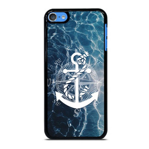 NAUTICAL ANCHOR LOGO iPod Touch 7 Case Cover