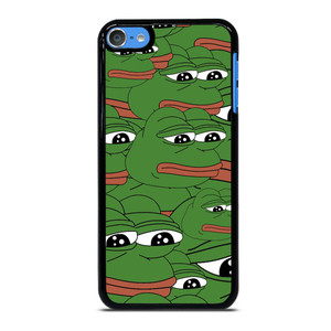PEPE THE SMUG FROG PATTERN iPod Touch 7 Case Cover PEPE THE SMUG FROG PATTERN iPod Touch 7 Case Cover