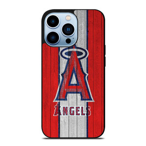 LOS ANGELES ANGELS WOODEN LOGO iPhone 13 Pro Max Case Cover