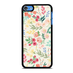 RILEY BLAKE ORANGE FLOWER iPod Touch 7 Case Cover