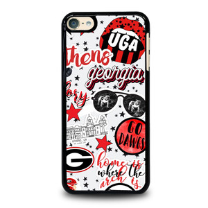 UNIVERSITY GEORGIA BULLDOGS UGA iPod Touch 6 Case Cover UNIVERSITY GEORGIA BULLDOGS UGA iPod Touch 6 Case Cover