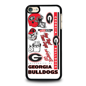 UGA GEORGIA BULLDOGS COLLAGE iPod Touch 6 Case Cover