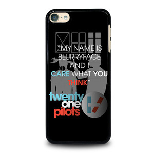 TWENTY ONE PILOTS SHOOT LYRICS iPod Touch 6 Case Cover TWENTY ONE PILOTS SHOOT LYRICS iPod Touch 6 Case Cover