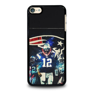 TOM BRADY 12 PATRIOTS iPod Touch 6 Case Cover