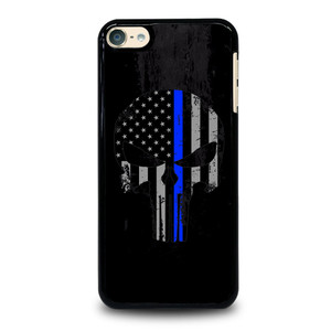 THIN BLUE LINE PUNISHER BLACK iPod Touch 6 Case Cover THIN BLUE LINE PUNISHER BLACK iPod Touch 6 Case Cover