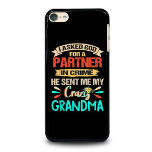 PARTNER IN CRIME GRANDMA 3 iPod Touch 6 Case Cover