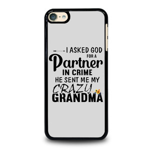 PARTNER IN CRIME GRANDMA 1 iPod Touch 6 Case Cover