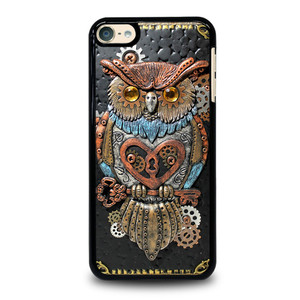 OWL STEAMPUNK BOOK iPod Touch 6 Case Cover