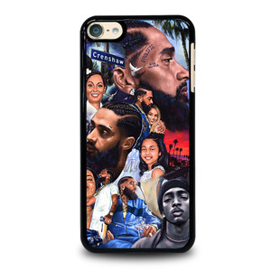 NIPSEY HUSSLE COLLAGE iPod Touch 6 Case Cover NIPSEY HUSSLE COLLAGE iPod Touch 6 Case Cover