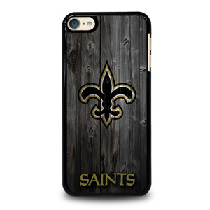 NEW ORLEANS SAINTS WOODEN iPod Touch 6 Case Cover