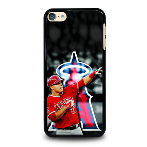 MIKE TROUT LOS ANGELES ANGELS iPod Touch 6 Case Cover
