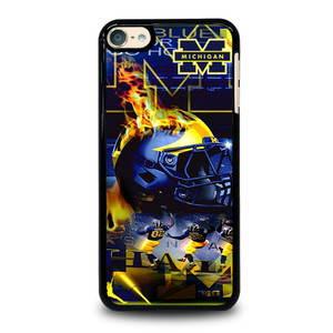 MICHIGAN WOLVERINES FOOTBALL iPod Touch 6 Case Cover MICHIGAN WOLVERINES FOOTBALL iPod Touch 6 Case Cover