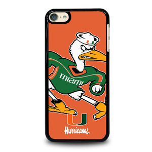 MIAMI HURRICANES UM 2 iPod Touch 6 Case Cover MIAMI HURRICANES UM 2 iPod Touch 6 Case Cover