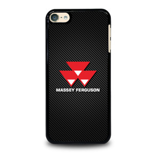 MASSEY FERGUSON TRACTOR LOGO CARBON iPod Touch 6 Case Cover