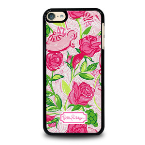 LILLY PULITZER PINK FLOWERS iPod Touch 6 Case Cover
