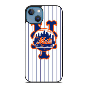 NEW YORK METS STRIPE iPhone 13 Case Cover NEW YORK METS STRIPE iPhone 13 Case Cover