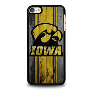 IOWA HAWKEYES WOODEN iPod Touch 6 Case Cover IOWA HAWKEYES WOODEN iPod Touch 6 Case Cover