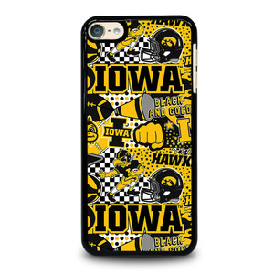 IOWA HAWKEYES COLLAGE iPod Touch 6 Case Cover IOWA HAWKEYES COLLAGE iPod Touch 6 Case Cover