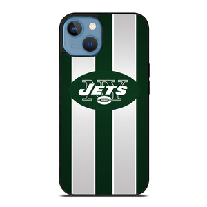 NEW YORK JETS STRIPE iPhone 13 Case Cover NEW YORK JETS STRIPE iPhone 13 Case Cover