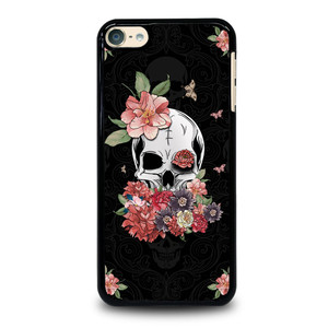 FLORAL SKULL iPod Touch 6 Case Cover FLORAL SKULL iPod Touch 6 Case Cover