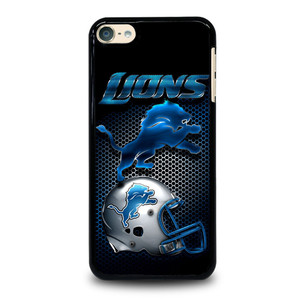 DETROIT LIONS METAL iPod Touch 6 Case Cover