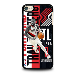 DAMIAN LILLARD TRAIL BLAZERS iPod Touch 6 Case Cover DAMIAN LILLARD TRAIL BLAZERS iPod Touch 6 Case Cover