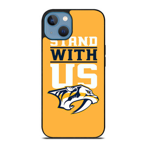 NASHVILLE PREDATORS STAND WITH US iPhone 13 Case Cover NASHVILLE PREDATORS STAND WITH US iPhone 13 Case Cover