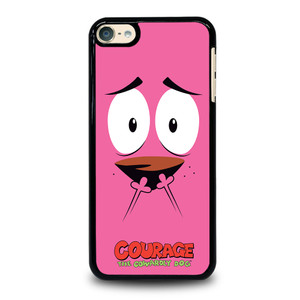 COURAGE THE COWARDLY DOG FACE iPod Touch 6 Case Cover COURAGE THE COWARDLY DOG FACE iPod Touch 6 Case Cover