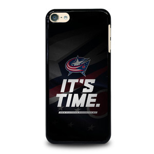 COLUMBUS BLUE JACKETS ITS TIME iPod Touch 6 Case Cover COLUMBUS BLUE JACKETS ITS TIME iPod Touch 6 Case Cover